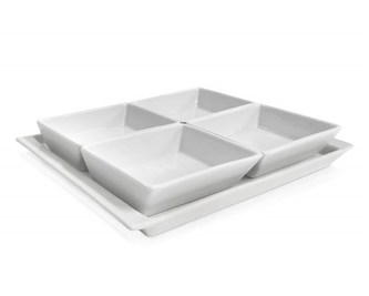 BANQUET Sada misek BIANCA 30 x 26 x 4 cm, 4 + 1 ks