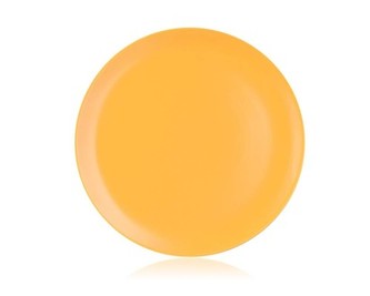 BANQUET Tanier keramický servírovací AMANDE 32 cm, žltý mat