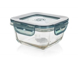 BORMIOLI Dóza sklenená EVO 12 x 12 cm, 420 ml