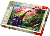Svet dinosaurov: Puzzle 100 dielikov