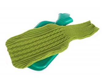 CALME Láhev zahřívací termofor WRAP 1,8 l, zelená