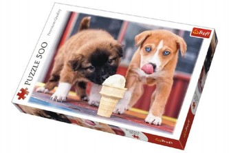 Čas na zmrzlinu: Puzzle 500 dílků