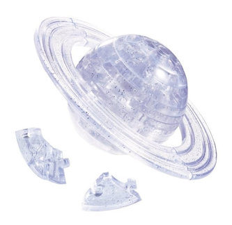 Planéta Saturn: 3D Crystal puzzle 40 dielikov