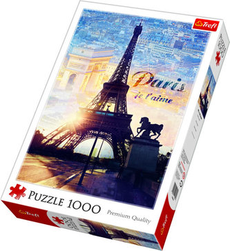Paríž za úsvitu: Puzzle 1000 dielikov