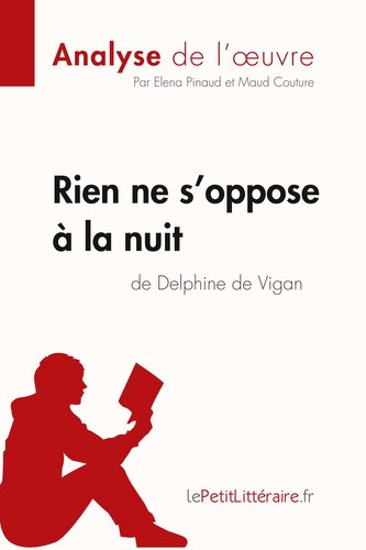 Rien ne s'oppose à la nuit de Delphine de Vigan (Analyse de l'oeuvre)
