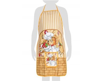 BANQUET Zástěra kuchyňská s kapsou COOK II 50 x 76 cm