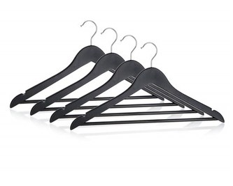 BRILANZ Sada drevených ramienok BLACK, 4 ks