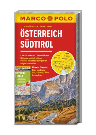 MARCO POLO Kartenset Österreich, Südtirol 1:200 000