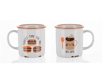 BANQUET Hrnek keramický COFFEE ICONS 310 ml, Best Coffe