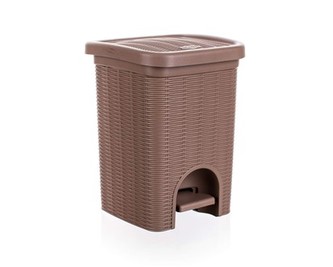 Koš koupelnový RATTAN 6 l, světle hnědý