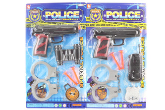 Policajná sada s ďalekohľadom