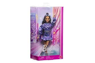 Barbie Deluxe modelka - Modré šaty JFP42 TV