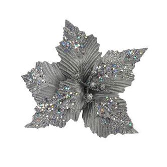 Dekor. květ 20cm - klip X3587/3K