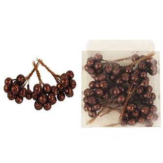 Dekorace bobule, 5sv. X1664/H