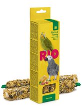 RIO tycinky pro velke papousky s medem a orisky 2x90g