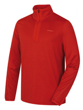 Pánská mikina s rolákem Artic M červená/sv. cihlová - M