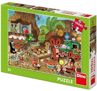 Krtko v kuchyni: puzzle 100XL dielikov