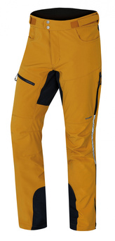 Pánské softshell kalhoty Keson M horčicová - L