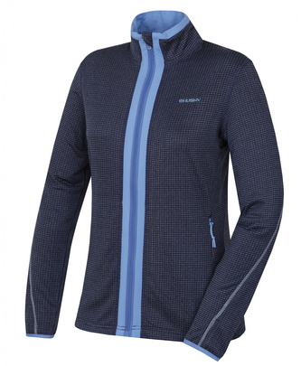 Dámská mikina na zip Artic Zip L tm. purpurová/sv. modrá - M