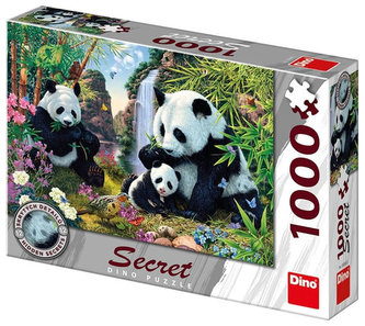 Pandy: secret collection puzzle 1000 dielikov