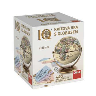 IQ - Kvízová hra s glóbusom: 440 otázok o kultúre, histórii a pamiatkach