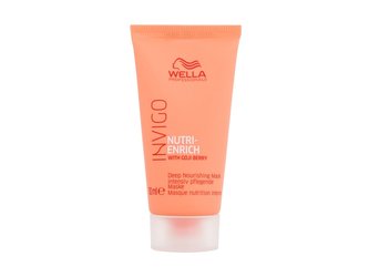 Wella Professionals Vyživující maska pro suché a poškozené vlasy Invigo Nutri-Enrich (Deep Nourishing Mask) Objem 30 ml woman