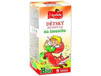 Apotheke Dětský čaj na imunitu Budulínek BIO 20 sáčků