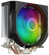 SilentiumPC chladič CPU Spartan 5 ARGB / ultra tichý / 120 mm ARGB fan / 2 heatpipes / PWM / Intel i AMD (i LGA1700)