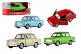 Auto Welly Trabant 601 Klasic kov/plast 11cm 1:34-39 na voľný chod 4 farby v krabičke 15x7x7cm