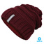 Dámská merino čepice Merhat 5 tm. vínová - S-M