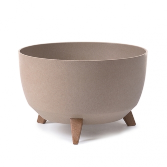 Plastová misa Roma eco coffee 400 mm, latte