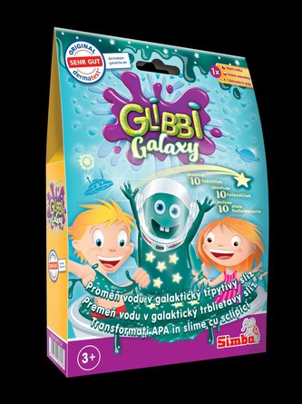 Glibbi Galaxy Slime s hviezdičkami, DP10