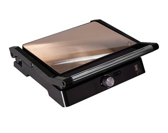 BERLINGERHAUS Kontaktní gril s nepřilnavým povrchem 2000 W Rosegold Metallic Line BH-9135