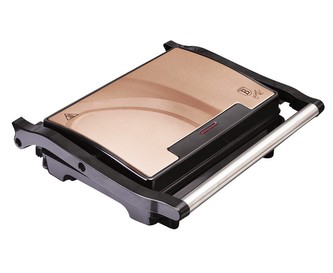 BERLINGERHAUS Kontaktní gril s nepřilnavým povrchem 1500 W Rosegold Metallic Line BH-9142
