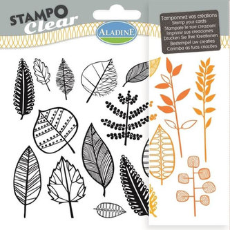 Razítka Stampo Clear - listy