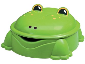 Pískoviště - brouzdaliště žába, 84 x 92 x 38 cm