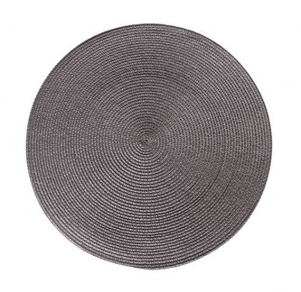Prestieranie okrúhle SPLOT sivá O 38 cm Mybesthome