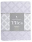 Deka z mikrovlákna TILES světle šedá 150x200 cm Essex
