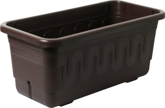 Truhlík samozavlažovací 80 FANTAZIE hnědý  CZ