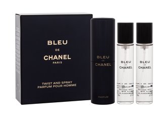 Chanel Bleu de Chanel Parfém 3x20 ml Twist and Spray pro muže
