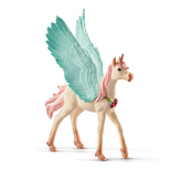 Nazdobené žriebä Pegasa jednorožca