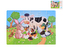 Puzzle detské 25x17, 5cm zvieratká 24dílků v krabičke
