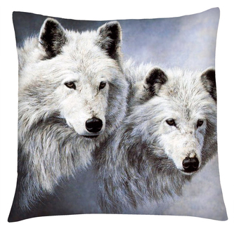 Polštář s vlkem 02 Mybesthome 40x40 cm