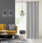 Dekorační závěs EASY TOP světle šedá 1x140x250 cm MyBestHome