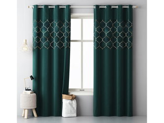 Dekoračný vzorovaný záves RABAT s krúžkami 140x250 cm MyBestHome