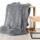 Deka - prehoz na pohovku z mikrovlákna TERCA 200x220 cm sivá Mybesthome