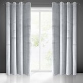 Dekoračný velvet záves s kruhmi PIERRE CARDIN 140x250 cm strieborná, (cena za 1 kus) MyBestHome