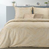 Povlečení METALICO I. béžová 100% saténová bavlna 1x 200x220 cm, 2x povlak 70x80 cm francouzské povlečení MyBestHome
