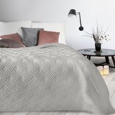 Přehoz na postel SAN LUIZ 220x240 cm stříbrná Mybesthome