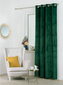 Dekoračný záves VELVET 140x260 cm, zelená, MyBestHome
